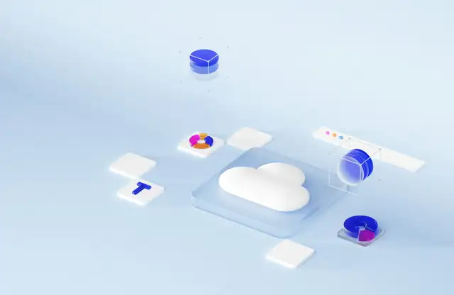 Imagen que representa una nube con aplicaciones
